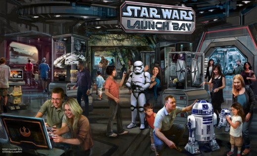 Star Wars Launch Bay concept
