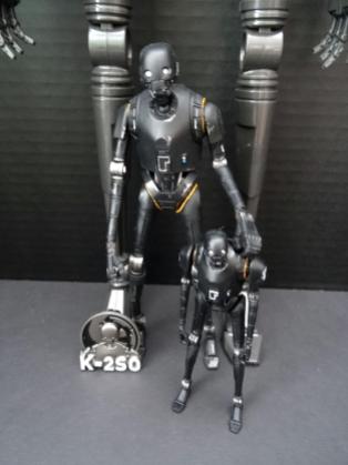 K-2SO: 20", 6", 3.75" figures with pin