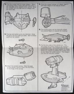Front of instruction sheet