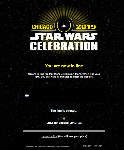 star wars celebration store 2019
