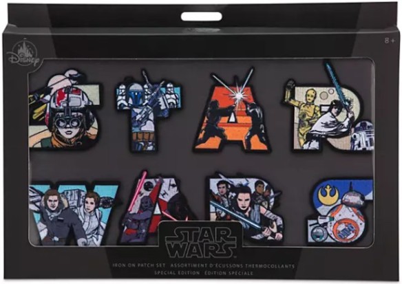 New 8-Piece Star Wars Patch Set Available from Disney