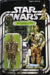 Some reviewers claim the vac-plated C-3PO from Stan Solo Creations is the shiniest iteration yet.