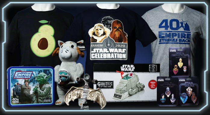 star wars celebration merchandise online
